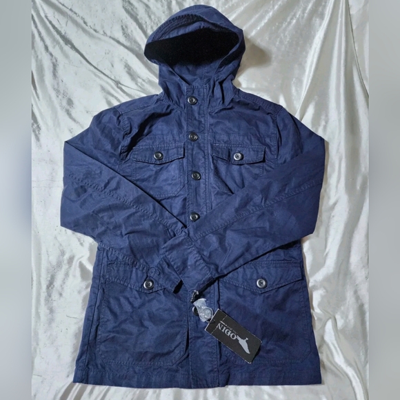 NWT Odin New York For Target Hooded Long Sleeve Full Zip Jacket - Picture 1 of 15